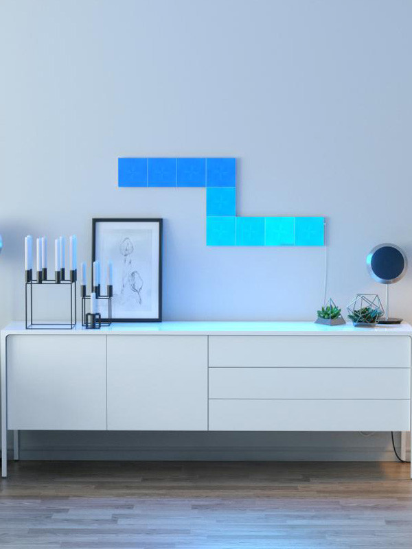 NANOLEAF CANVAS スマーターキット 9ライト Canvas Starter Kit (9 Panels) - NL29-0006SW-9PK | Nanoleaf